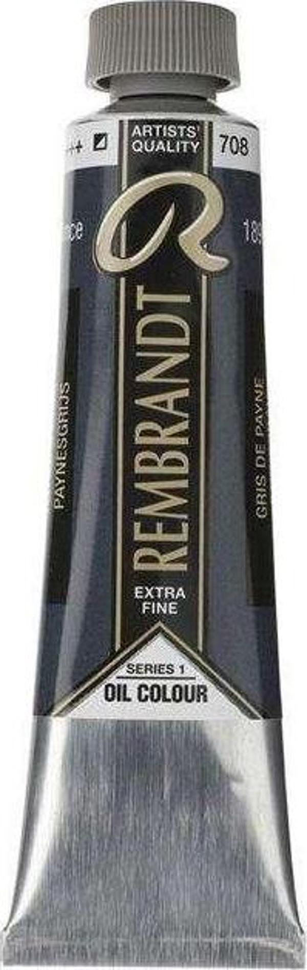 Rembrandt Yağlı Boya 40 ml Seri 1 Payne’S Grey 708 - Image 1