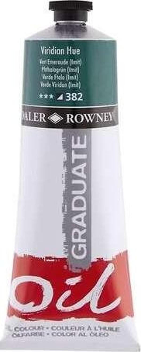 Daler Rowney Graduate Yağlı Boya 200 ml Viridian Hue 382 - Image 1