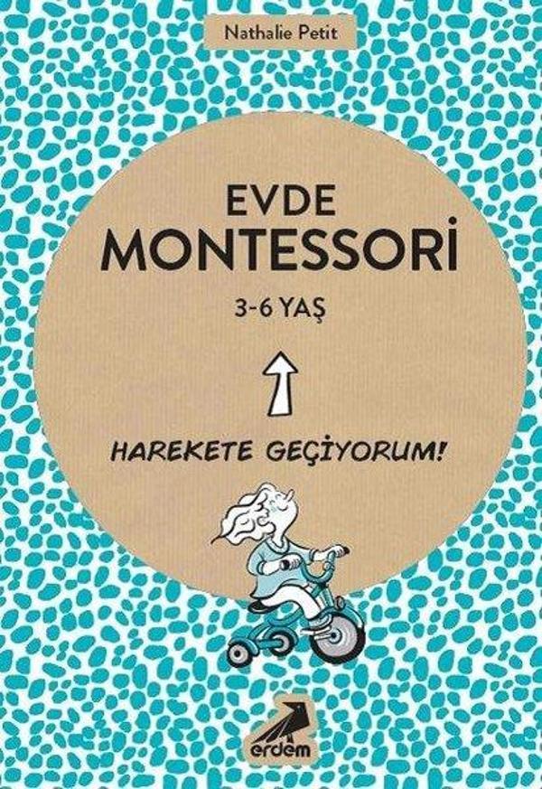 Evde Montessori - Harekete Geçiyorum! 3-6 Yaş - Erdem Yayınları - Image 1