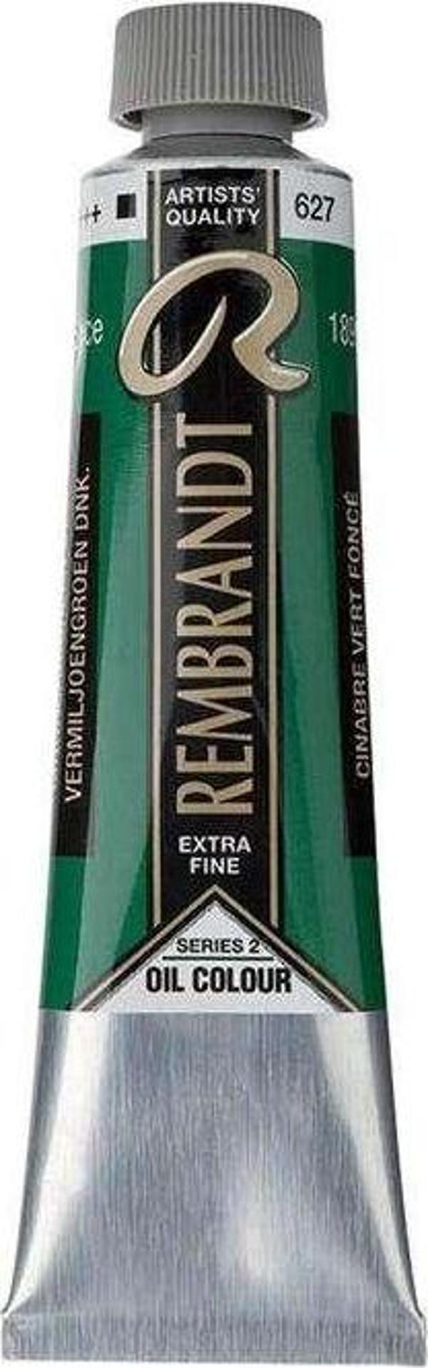 Rembrandt Yağlı Boya 40 ml Seri 2 Cinnabar Green Deep 627 - Image 1