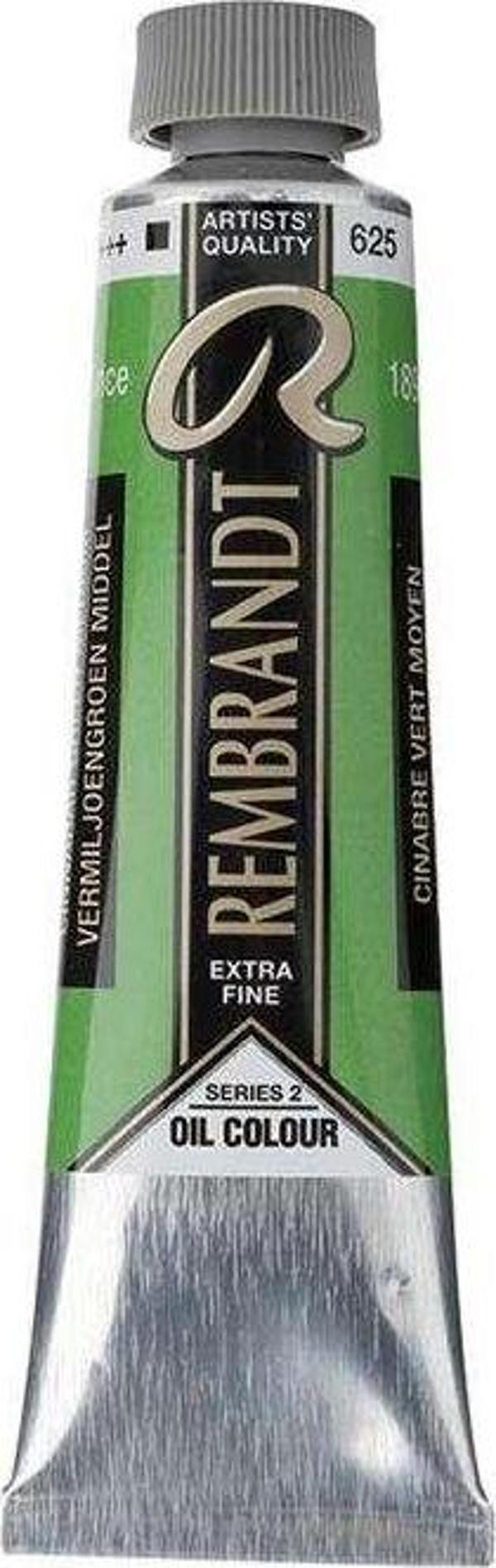 Rembrandt Yağlı Boya 40 ml Seri 2 Cinnabar Green Medium 625 - Image 1