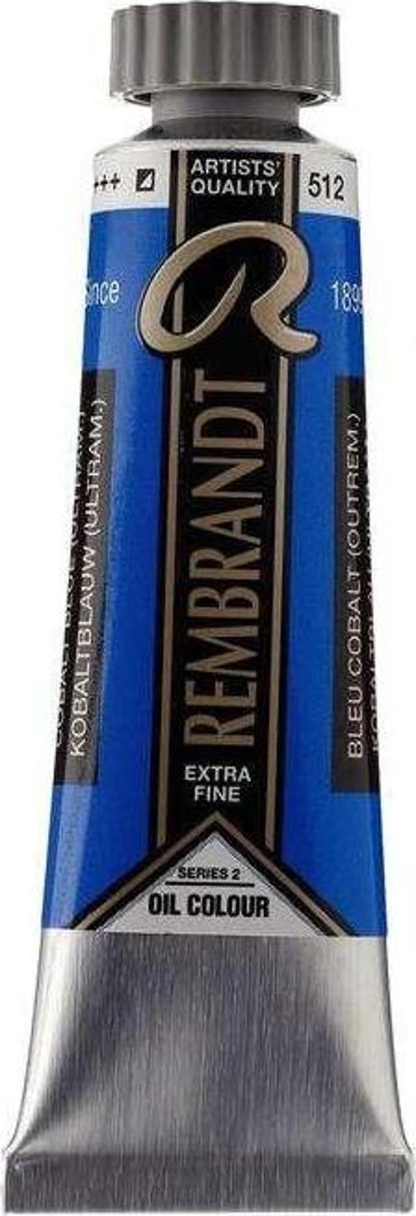 Rembrandt Yağlı Boya 40 ml Seri 2 Cobalt Blue 512 - Image 1