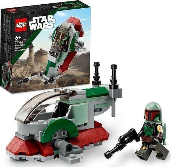 LEGO Star Wars Boba Fett'in Starship’i Mikro Savaşçı 75344 Oyuncak Yapım Seti - Image 1