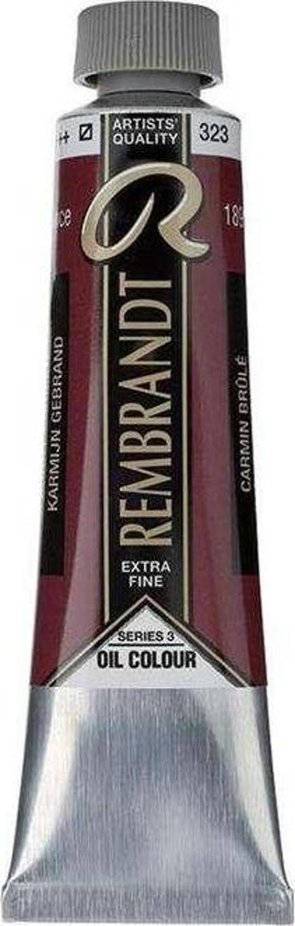 Rembrandt Yağlı Boya 40 ml Seri 3 Burnt Carmine 323 - Image 1