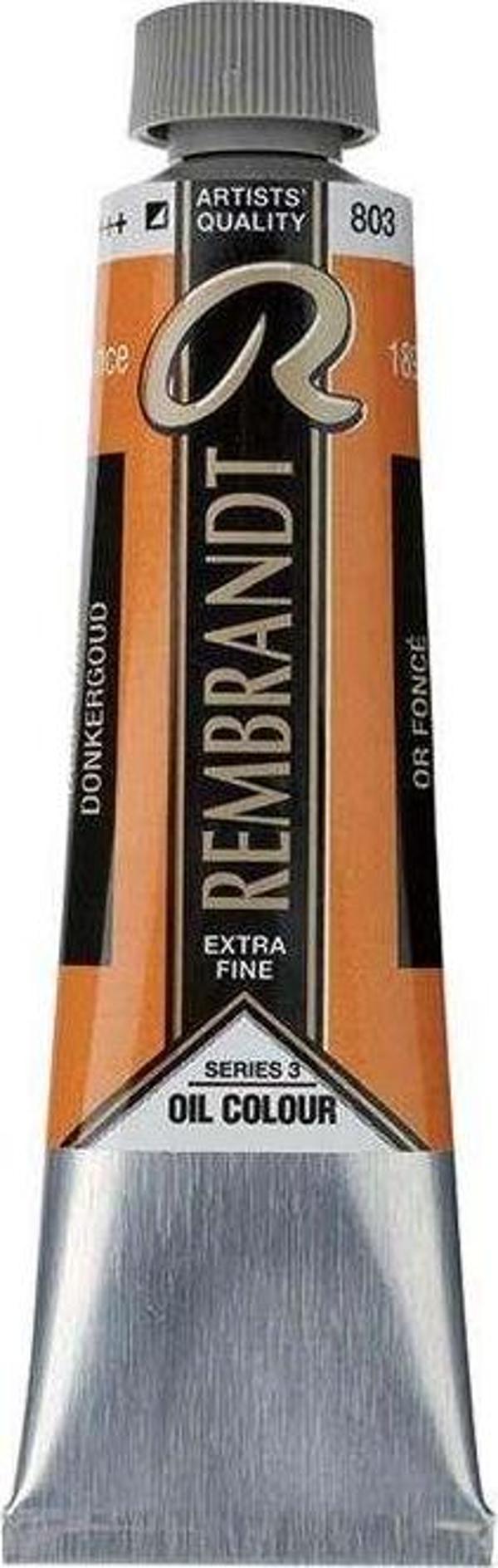 Rembrandt Yağlı Boya 40 ml Seri 3 Deep Gold 803 - Image 1