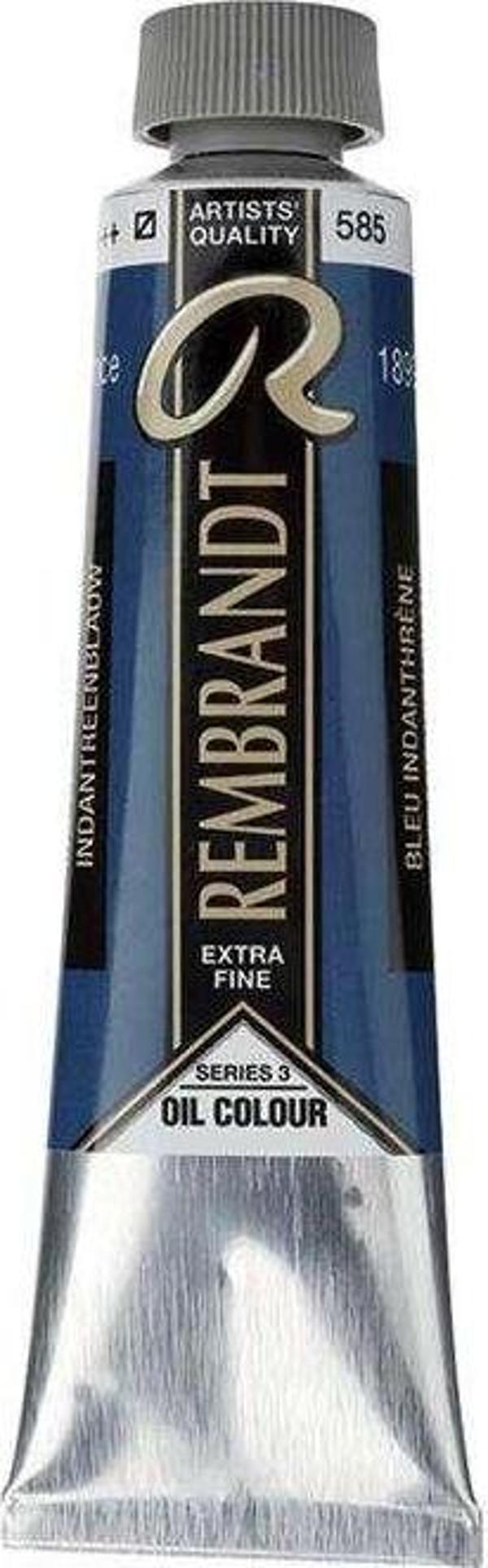 Rembrandt Yağlı Boya 40 ml Seri 3 Indianthrene Blue 585 - Image 1