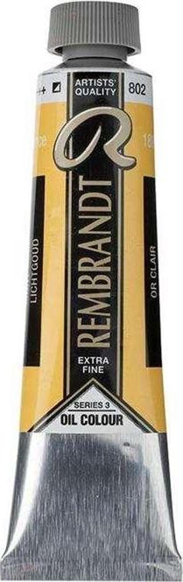 Rembrandt Yağlı Boya 40 ml Seri 3 Light Gold 802 - Image 1