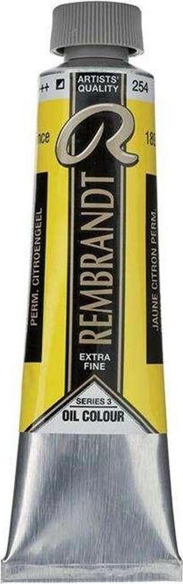 Rembrandt Yağlı Boya 40 ml Seri 3 Permanent Lemon Yellow 254 - Image 1