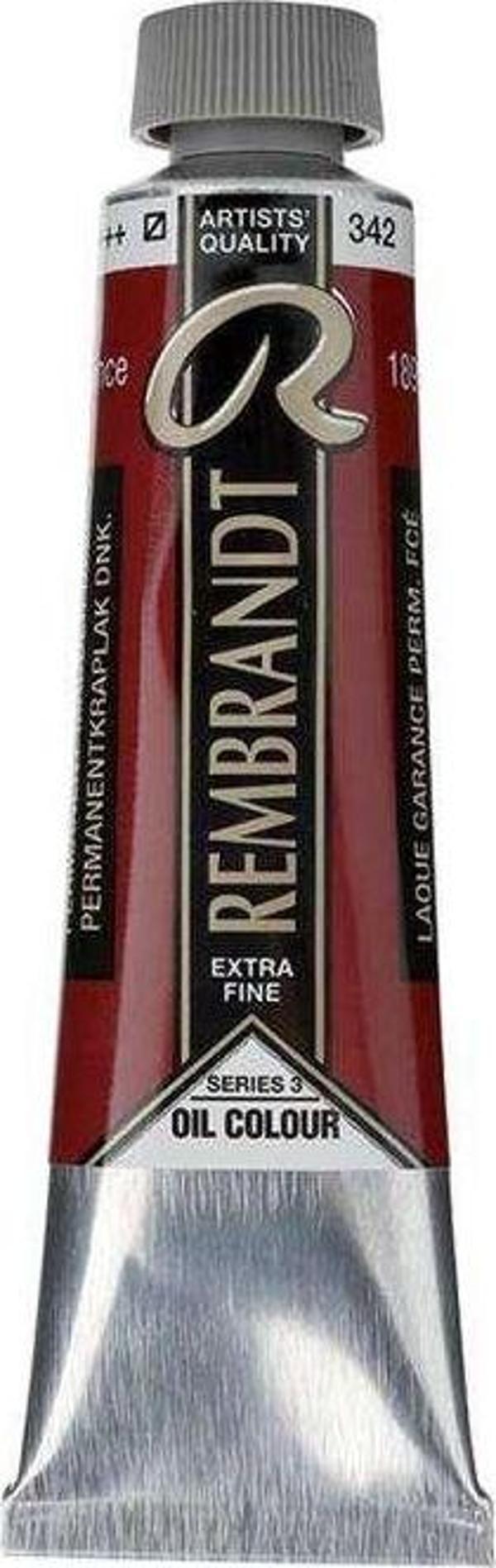 Rembrandt Yağlı Boya 40 ml Seri 3 Permanent Madder Deep 342 - Image 1