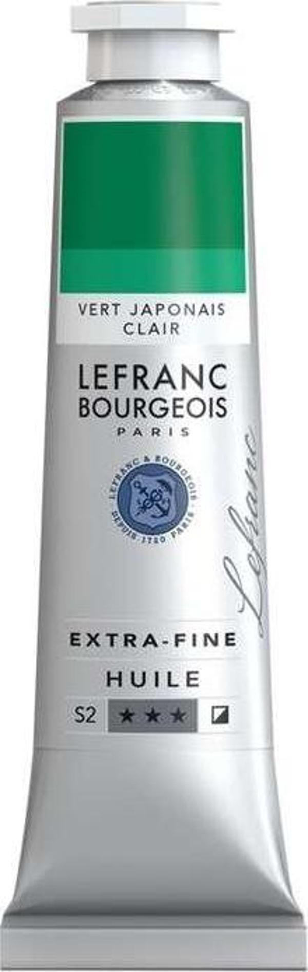 Lefranc & Bourgeois Artist Yağlı Boya 40 ml Seri 2 Japanese Green Light 536 - Image 1
