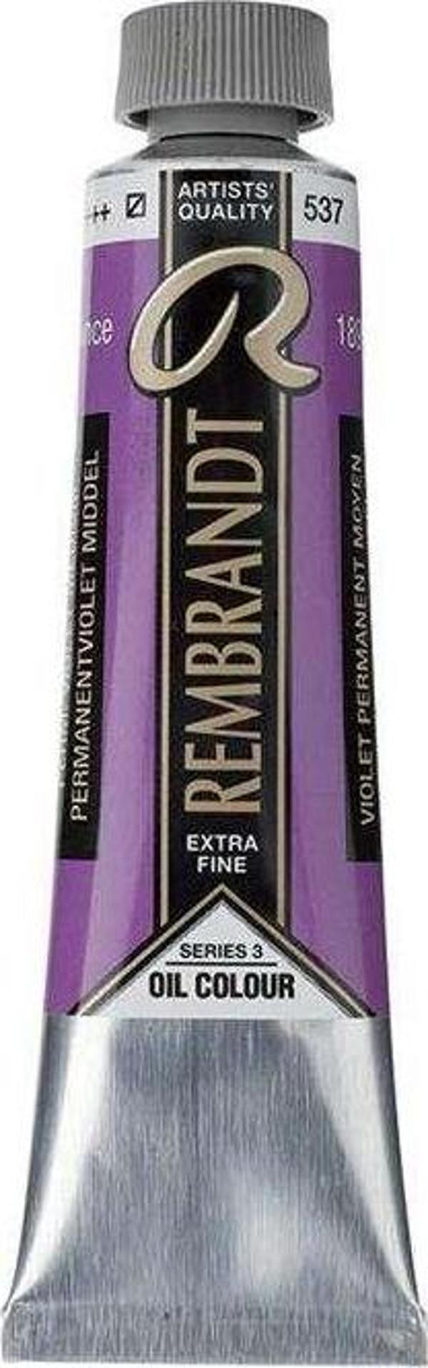 Rembrandt Yağlı Boya 40 ml Seri 3 Permanent Violet Medium 537 - Image 1
