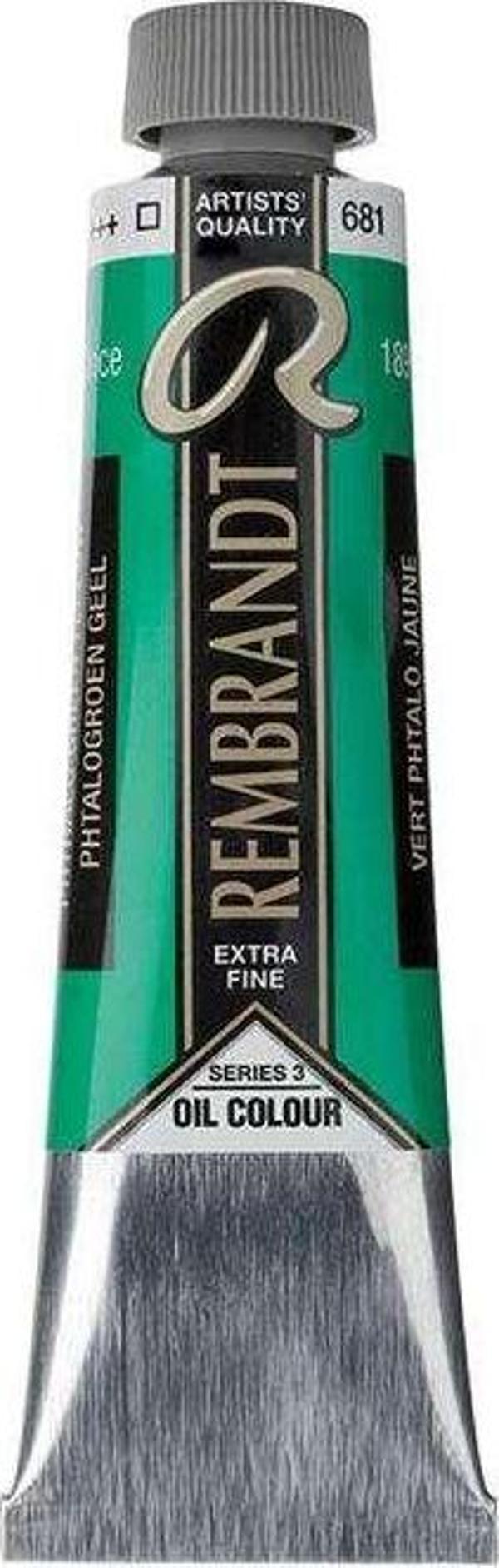 Rembrandt Yağlı Boya 40 ml Seri 3 Phthalo Green Yellow 681 - Image 1