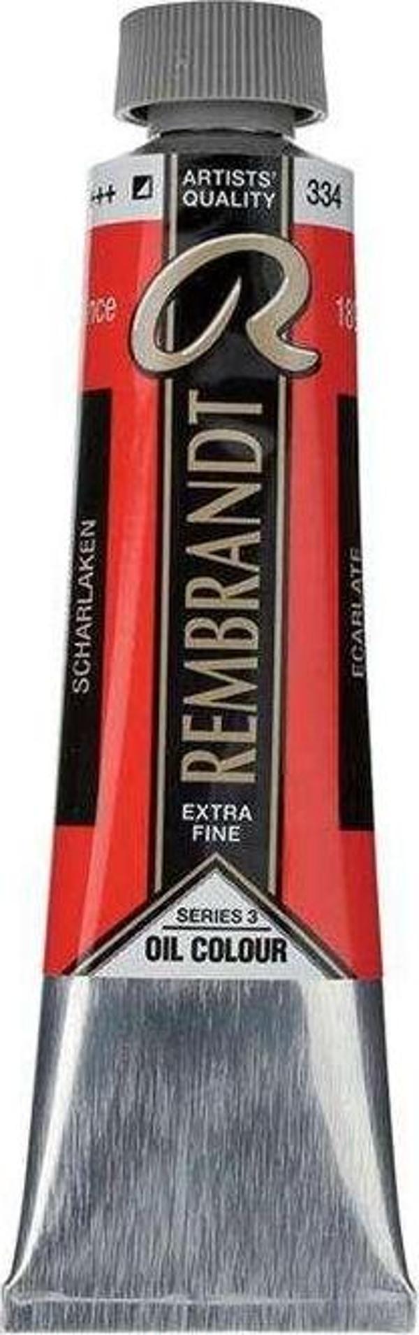 Rembrandt Yağlı Boya 40 ml Seri 3 Scarlet 334 - Image 1