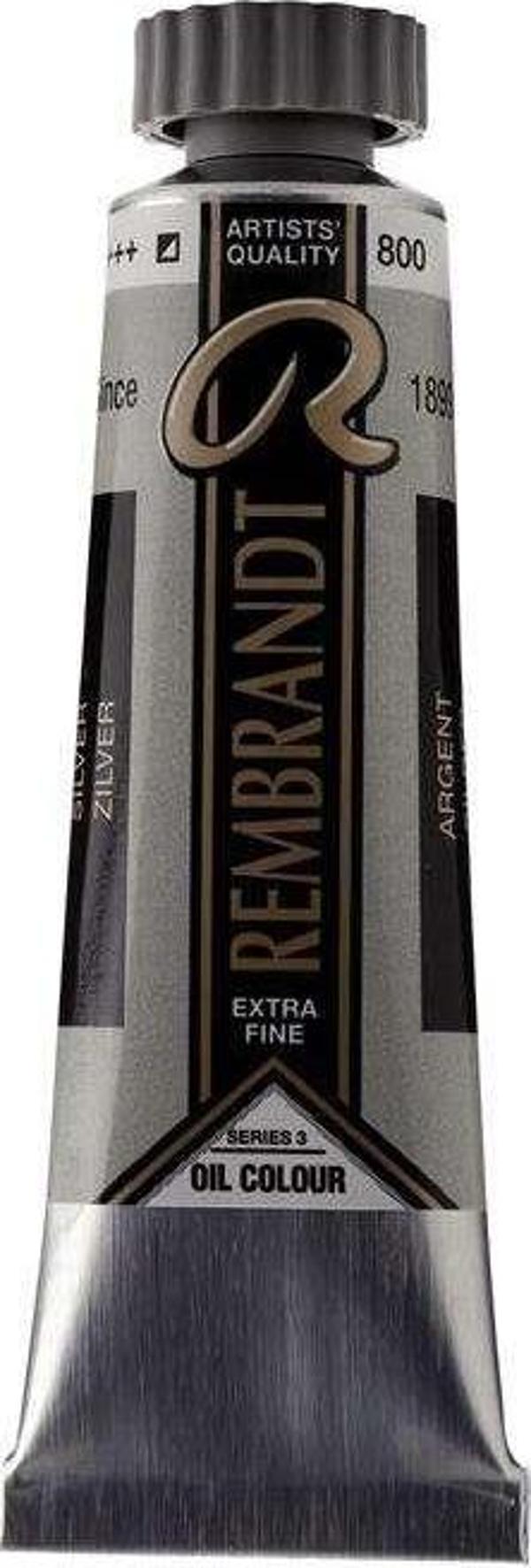 Rembrandt Yağlı Boya 40 ml Seri 3 Silver 800 - Image 1