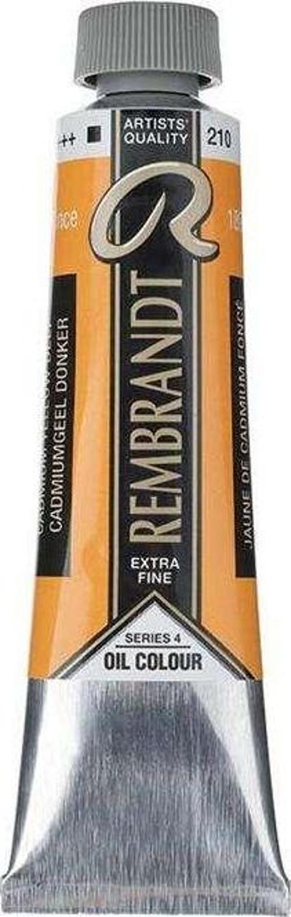 Rembrandt Yağlı Boya 40 ml Seri 4 Cadmium Yellow Deep 210 - Image 1