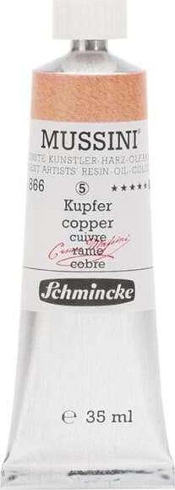 Schmincke Mussini Artists Profesyonel Yağlı Boya 35 ml Seri 4 Copper 10866 - Image 1