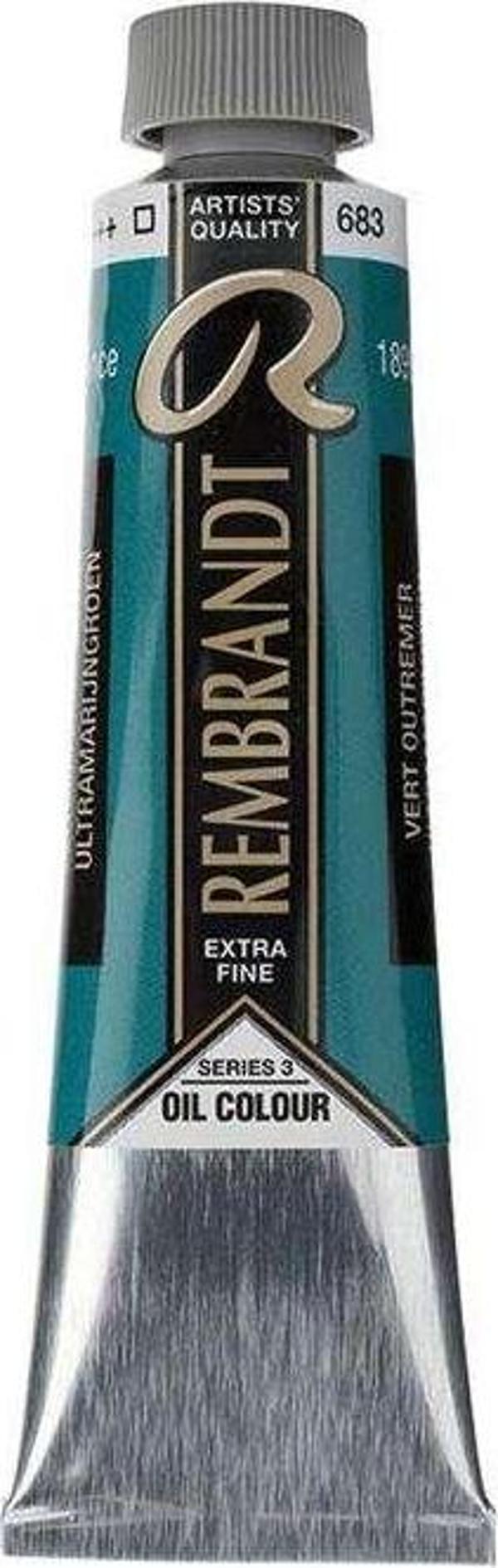 Rembrandt Yağlıboya - 40ml - Ultramarine Green - S3 - N.683 - Image 1
