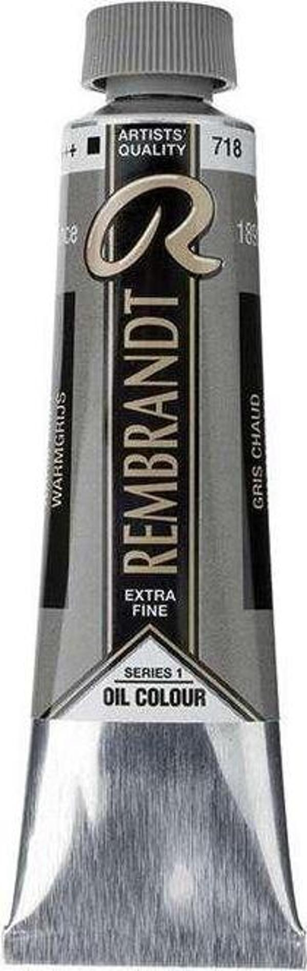Rembrandt Yağlıboya - 40ml - Warm Grey - S1 - N.718 - Image 1