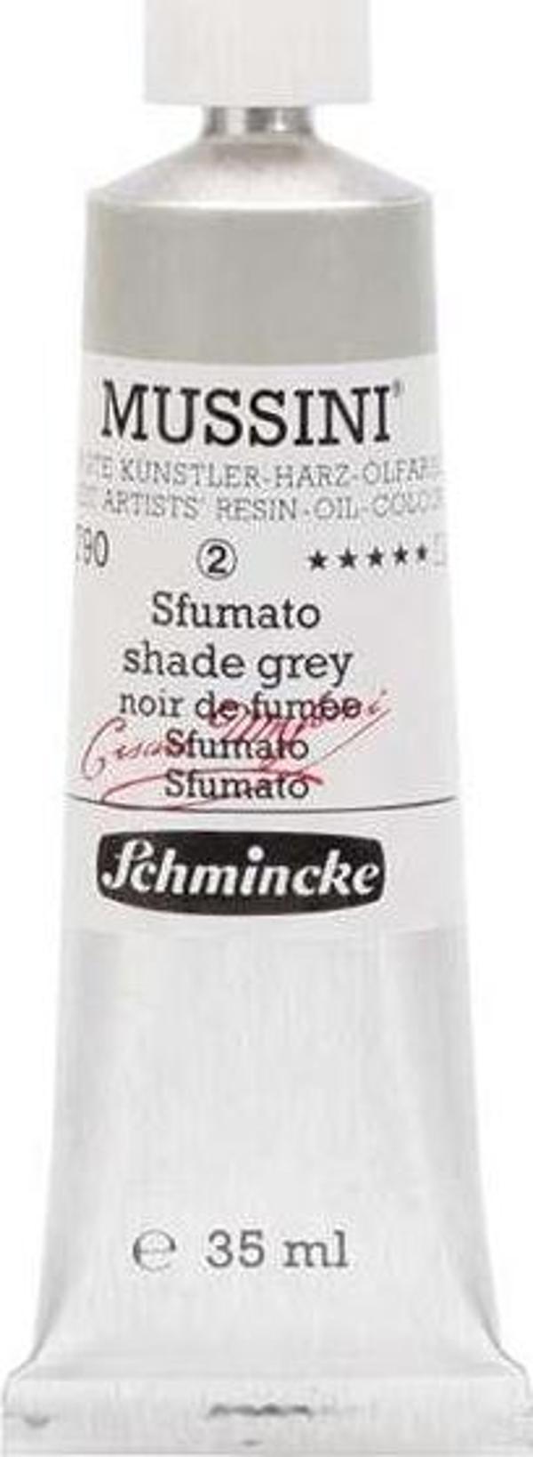 Schmincke Mussini Profesyonel Yağlı Boya 35 ml Seri 2 Shade Grey 790 - Image 1
