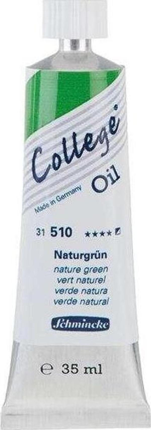 Schmincke College Oil Yağlı Boya 35 ml Nature Green - Image 1