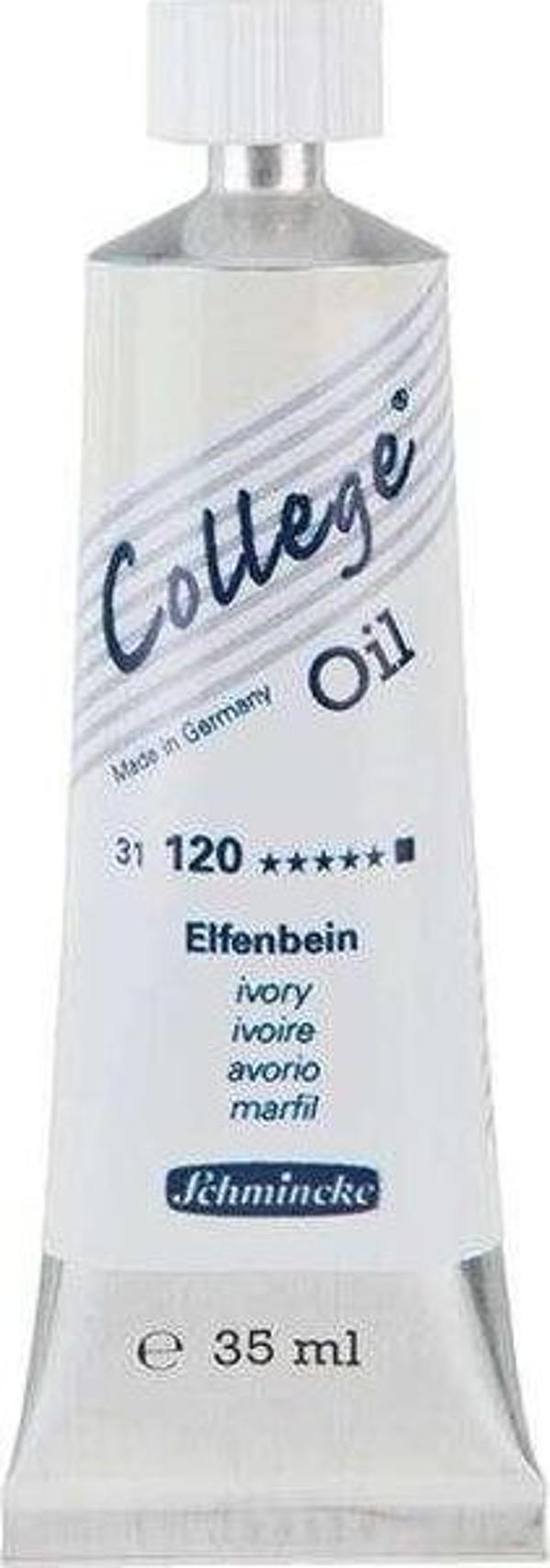 Schmincke College Yağlı Boya 35 ml Ivory 120 - Image 1