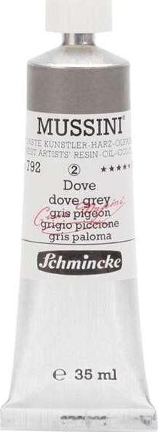 Schmincke Mussini Artists Profesyonel Yağlı Boya 35 ml Seri 2 Dove Grey 10792 - Image 1