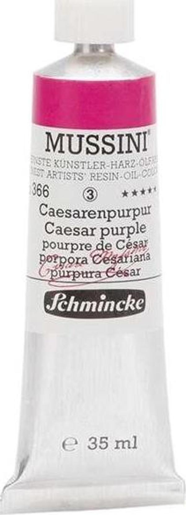 Schmincke Mussini Artists Profesyonel Yağlı Boya 35 ml Seri 3 Caesar Purple 10366 - Image 1