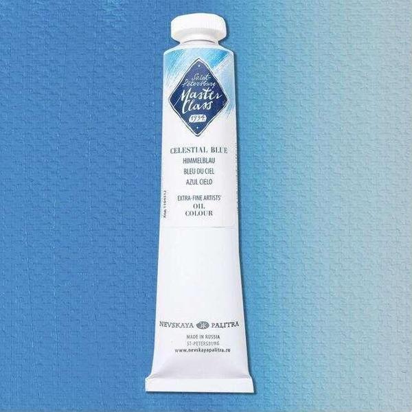 St. Petersburg Master Class Extra-Fine Artists’ Yağlı Boya 46 ml Seri 2 Celestial Blue 512 - Image 1