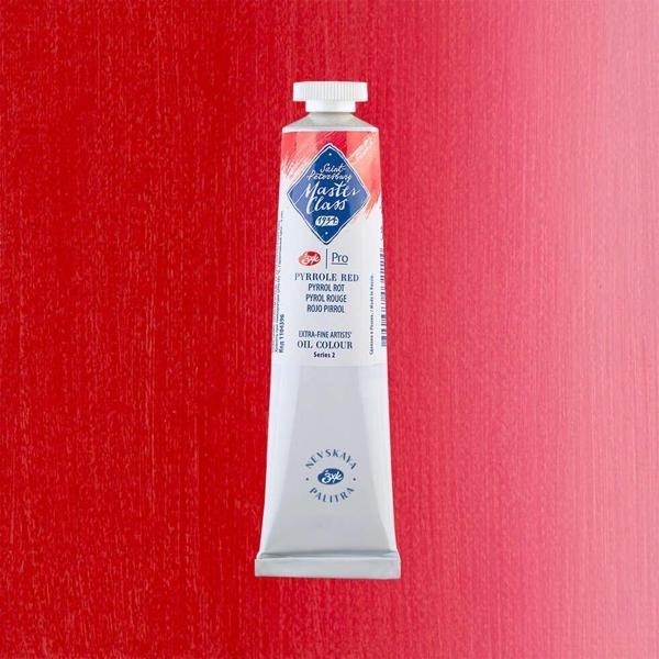 St. Petersburg Master Class Extra-Fine Artists’ Yağlı Boya 46 ml Seri 2 Pyrrole Red 396 - Image 1