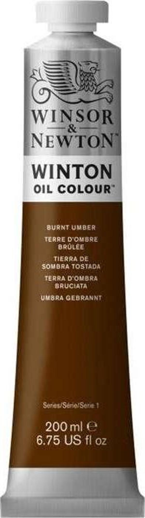 Winsor & Newton Winton Yağlı Boya 200 ml Burnt Umber 76 - Image 1