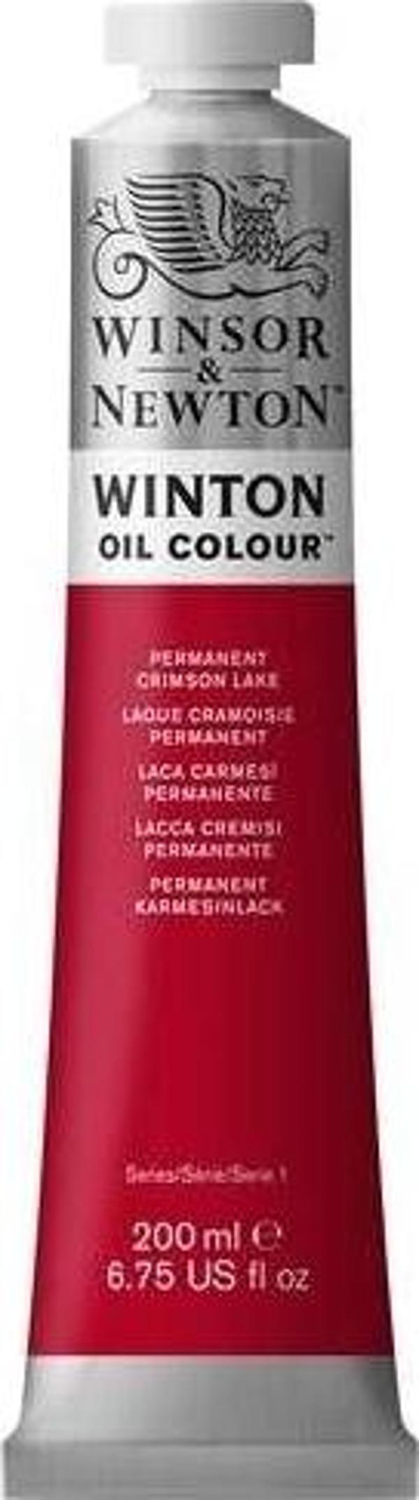 Winsor & Newton Winton Yağlı Boya 200 ml Permanent Crimson Lake 478 - Image 1