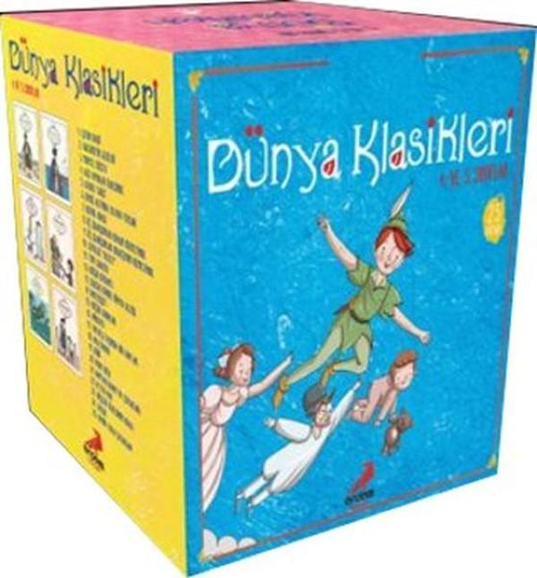 Dünya Çocuk Klasikleri 25 Kitap Takım - Erdem Çocuk - Image 1