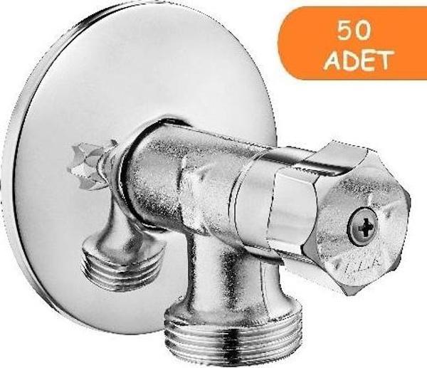 50 Adet ECA Çamaşır Musluğu Poşet Ambalajlı 102109450 E.C.A. - Image 1