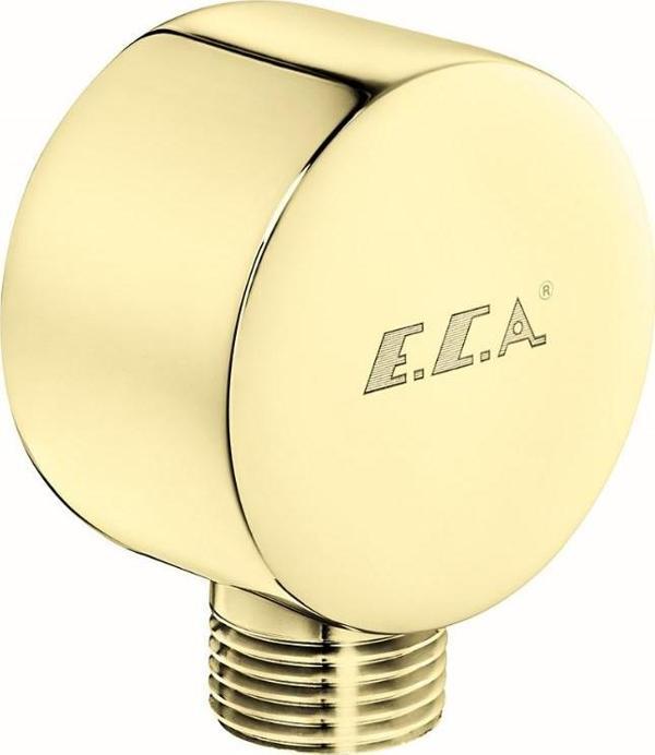 ECA Ankastre Duş Çıkış Dirseği Minimal Altın Renkli 102826634 - Image 1