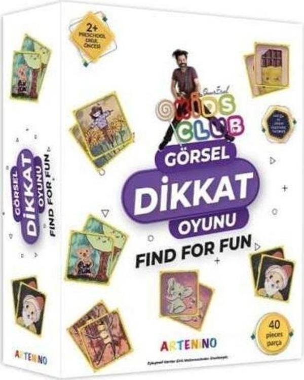 Artenino Görsel Dikkat Oyunu Find For Fun - Image 1