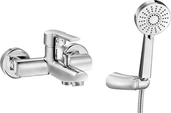 Eca Delta Banyo Bataryası + Eca Fırat Mafsallı Duş Seti Banyo Üst Takımı - Image 1