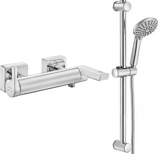 Eca İcon Banyo Bataryası + Eca Logica Sürgülü Duş Seti Üst Takımı - Image 1