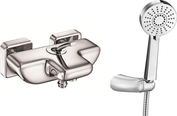 Eca Novita Banyo Bataryası + Eca Fırat Mafsallı Duş Seti Banyo Üst Takımı - Image 1