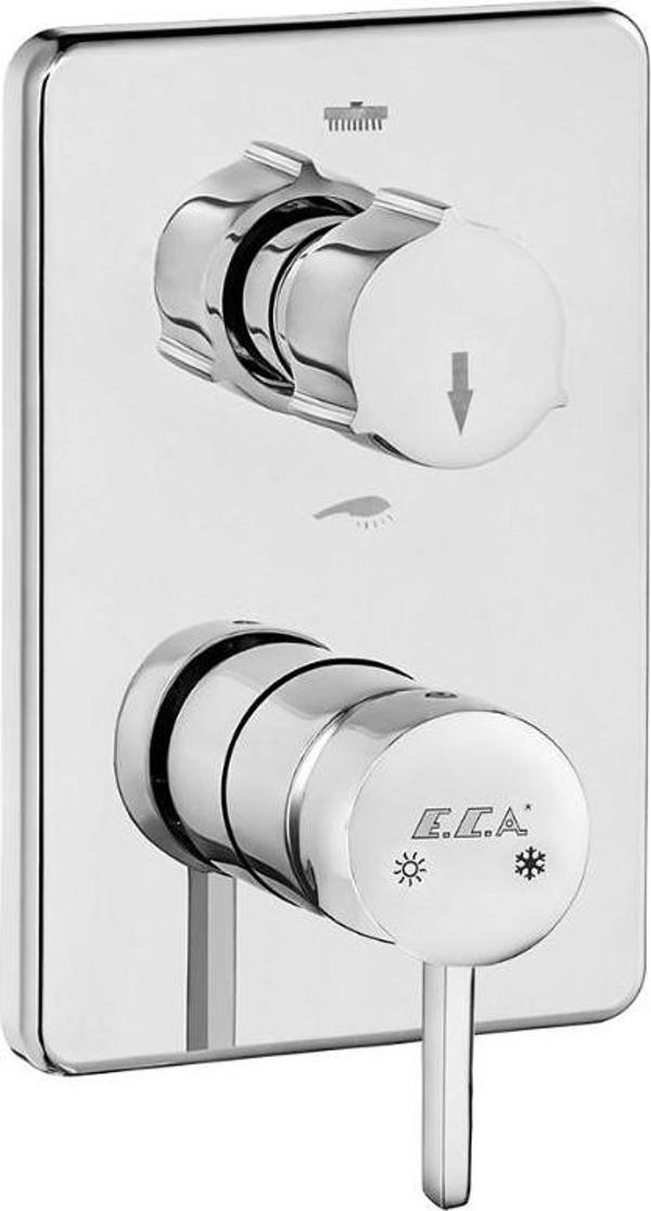 ECA Purity Ankastre Banyo Bataryası Sıva Üstü 2 Yollu 102167202H-KDE - Image 1