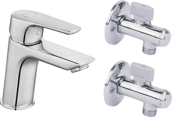 Eca Niobe Lavabo Bataryası 053+2 Adet Eca Filtreli Ara Musluk - Image 1