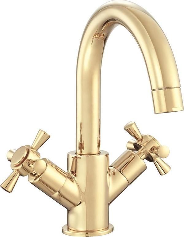 ECA Quadrille Lavabo Bataryası Altın Renkli 102808396 - Image 1