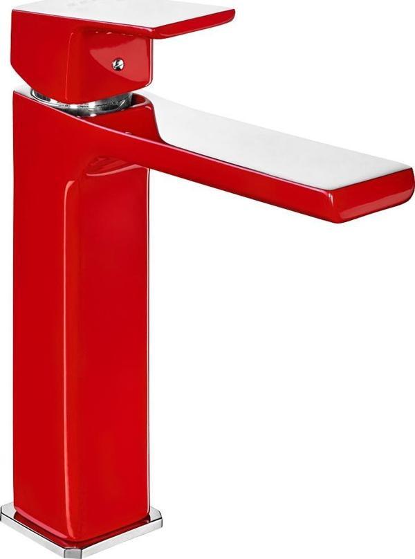 ECA Tiera Orta Boy Tip Lavabo Bataryası Kırmızı Renkli 103388003 - Image 1