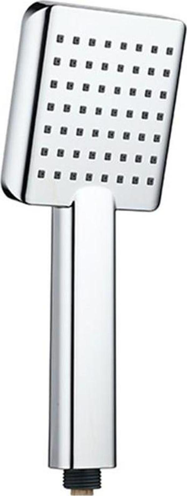 Tema Banyo Tetra El Duş Başlığı Paslanmaz Krom Poşet Ambalaj 55171 - Image 1