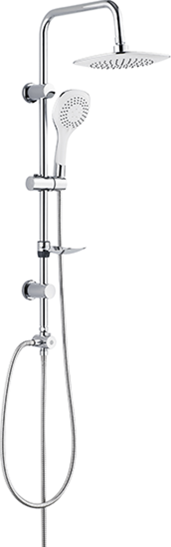 Tema Rain Bianco 5+1 Fonksiyonlu Tepe Duş Seti 53276 - Image 1