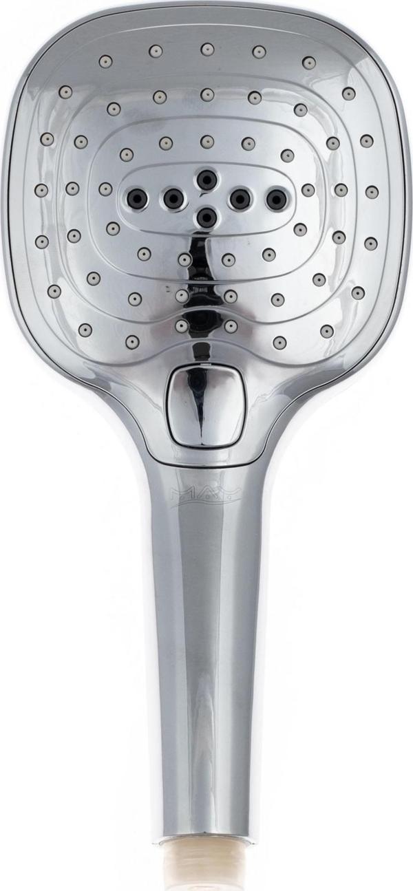 T-MAY Banyo Ayvacık El Duş Seti Başlığı Tasarruflu 2 Fonksiyonlu Krom - Image 1