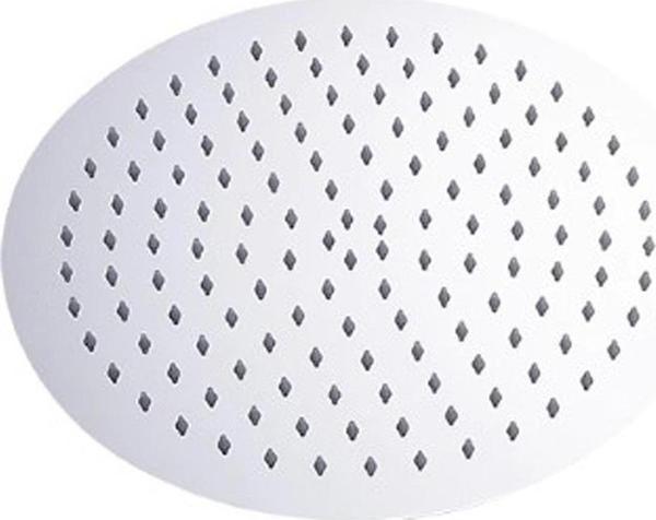 T-MAY Banyo Sardes Oval İnce Tepe Duş Seti Başlığı 25x25 Paslanmaz Metal - Image 1