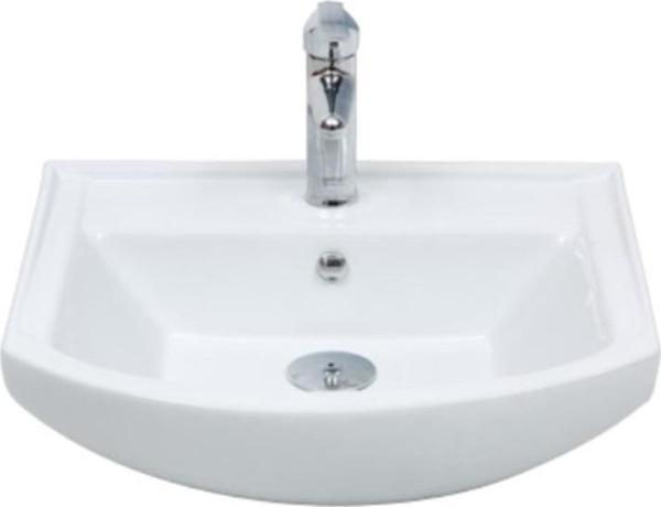 Mega Olivin 65 Cm Hilton Dolap Uyumlu Etejerli Lavabo  - Image 1