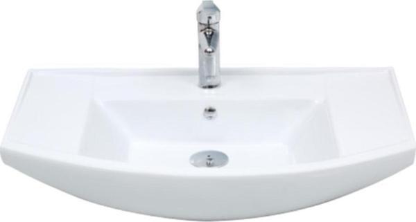 Mega Olivin 80 Cm Hilton Dolap Uyumlu Etejerli Lavabo  - Image 1