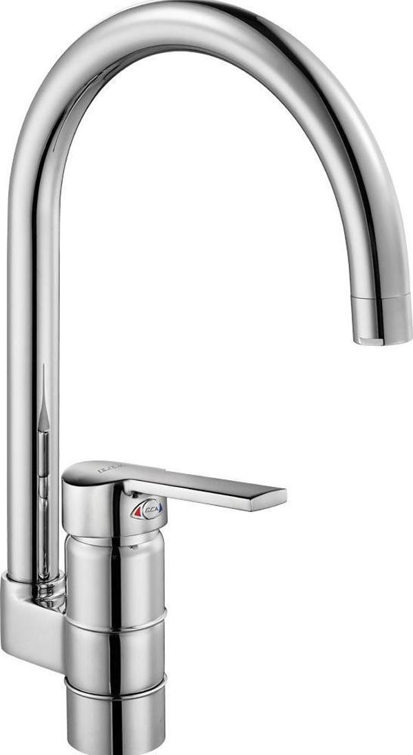 ECA Delta Tek Gövde Eviye Bataryası Krom 102118114 - Image 1