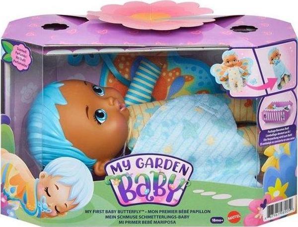 My Garden Baby İlk Kelebek Bebeğim Mavi Saçlı Bebek HBH38 - Image 1